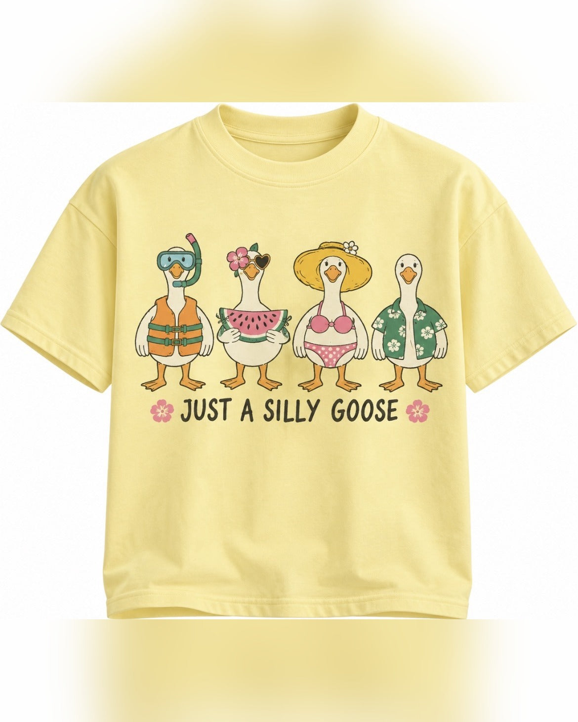 Just a Silly Goose Summer Tee