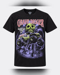 Grave Digger Monster Jam Skull Graveyard Tee
