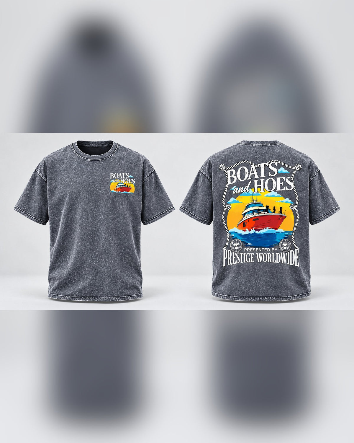 Boats and Hoes tee new design