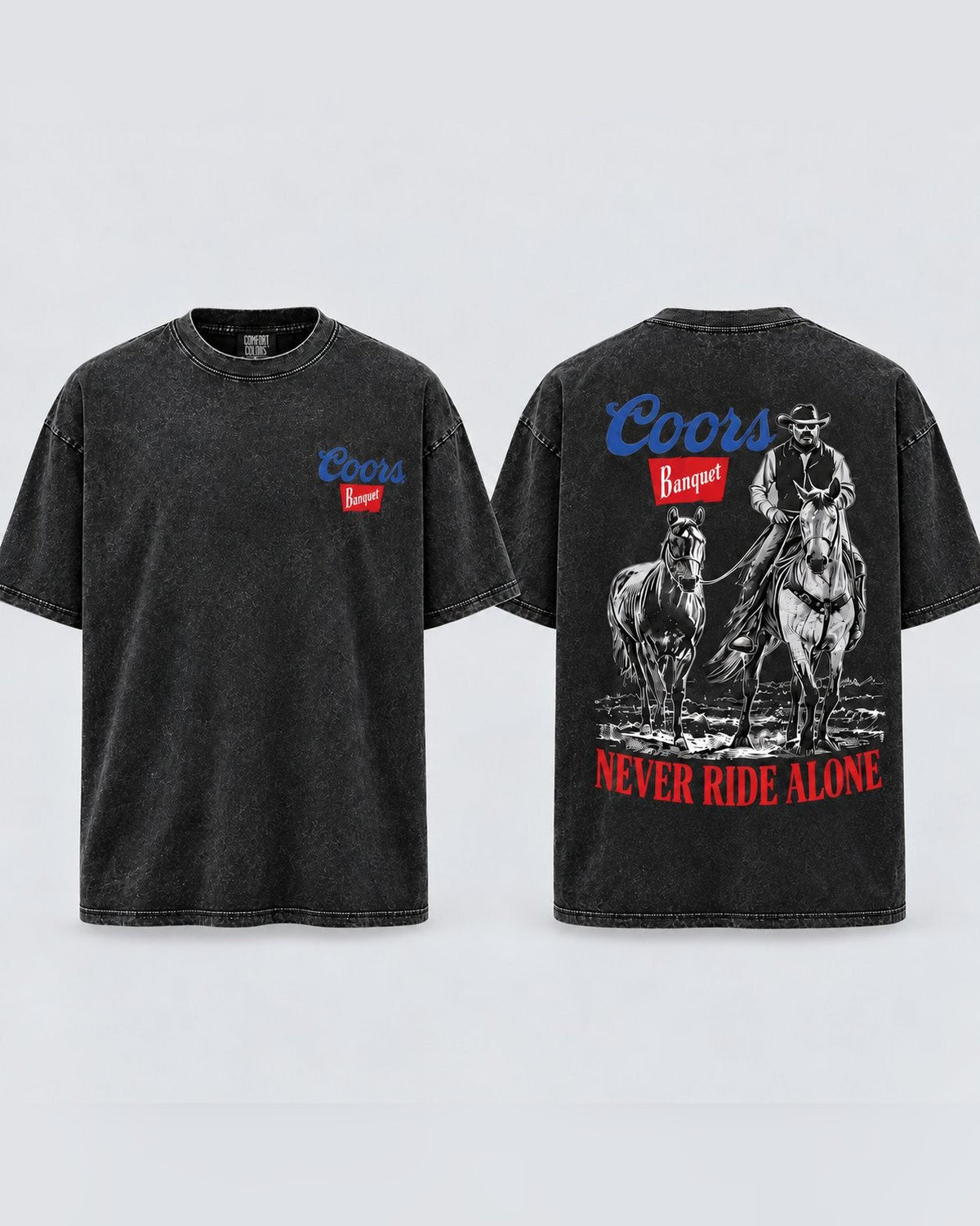 Never Ride Alone tee