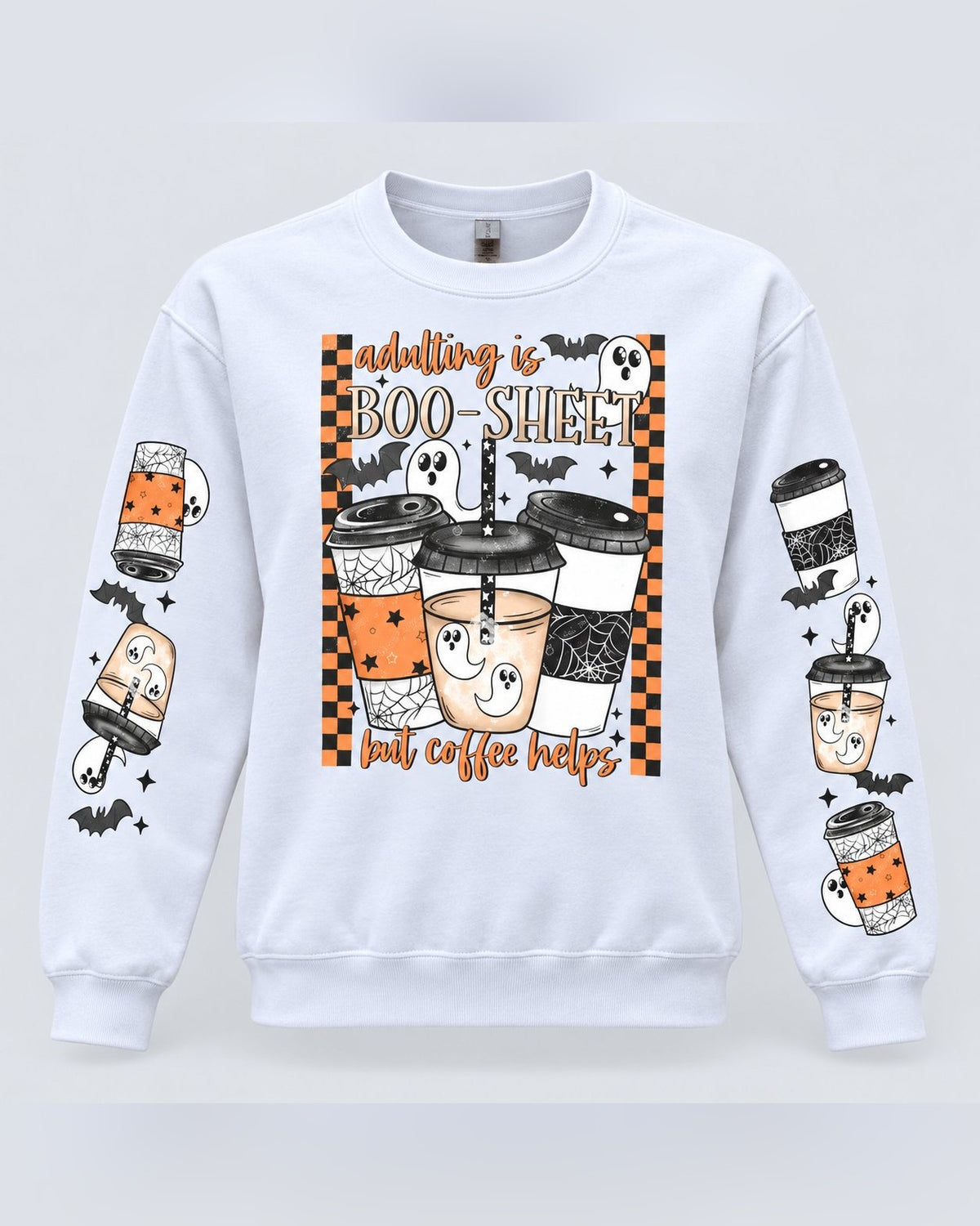 Adulting Is Boo-Sheet Sweatshirt