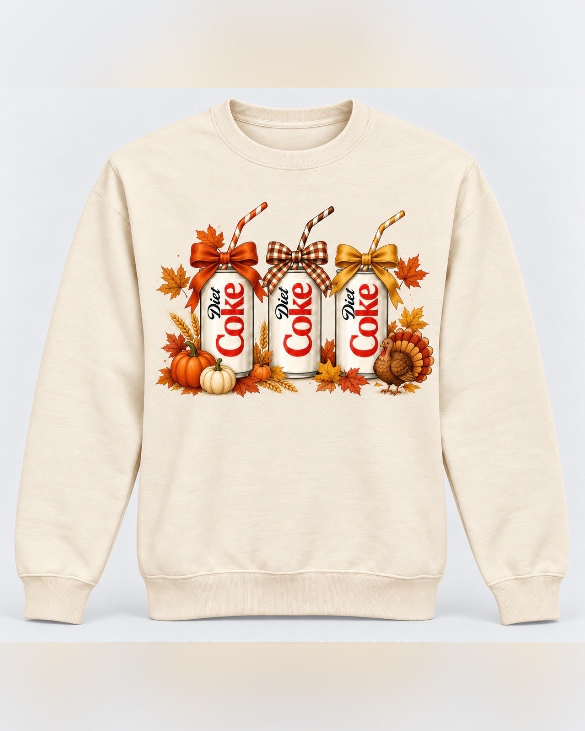 Diet Coke Fall Harvest Sweatshirt