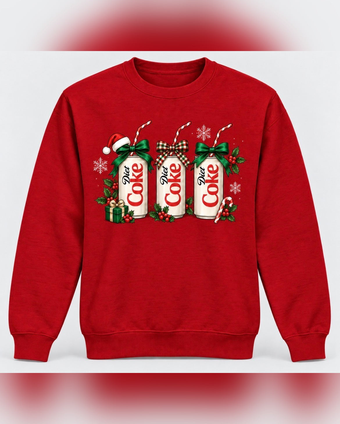 Diet Coke Christmas Sweatshirt