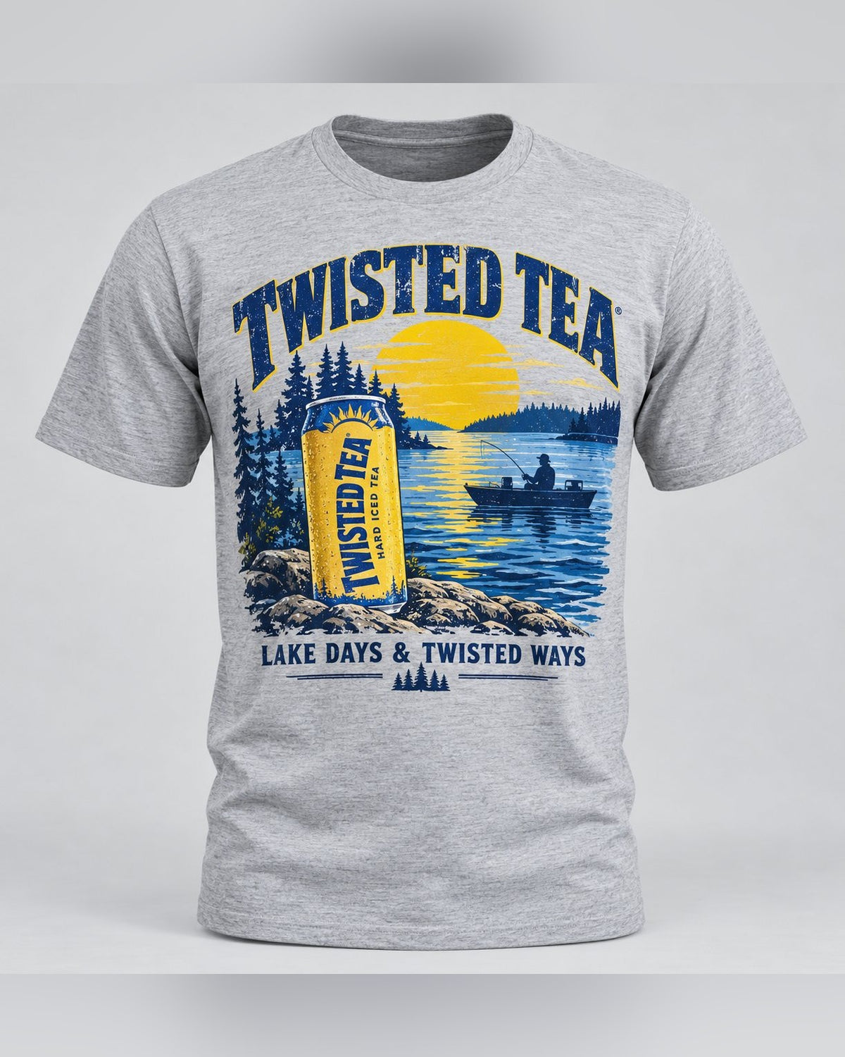 Twisted Tea Lake Fishing Tee