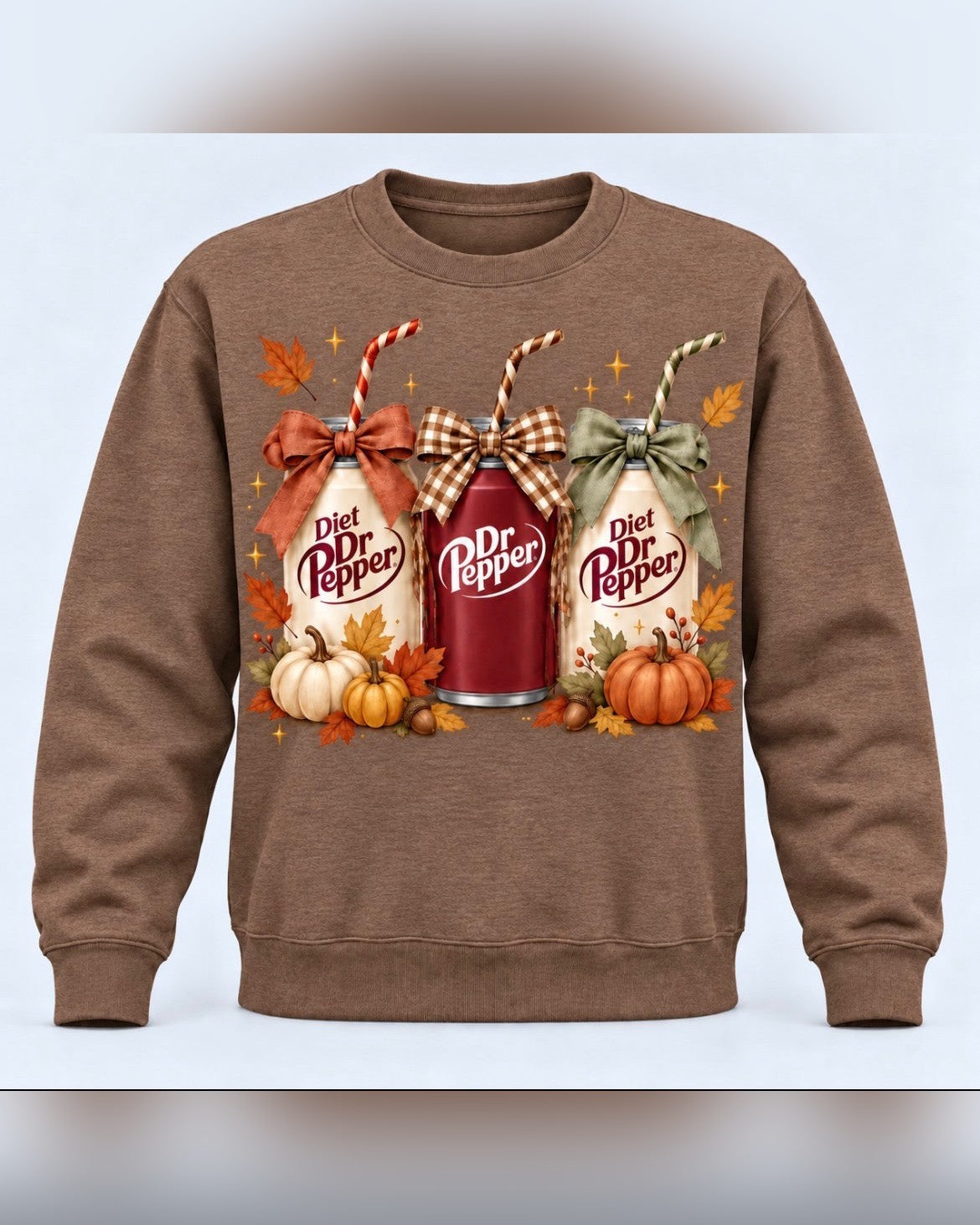 Dr Pepper Fall Bows Sweatshirt