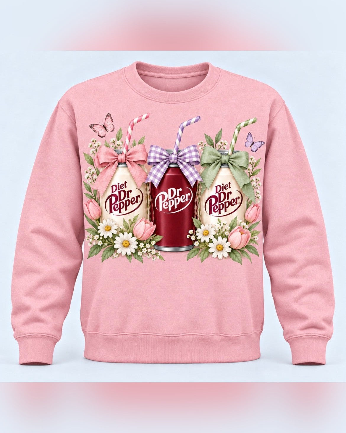 Dr Pepper Spring Bows Sweatshirt