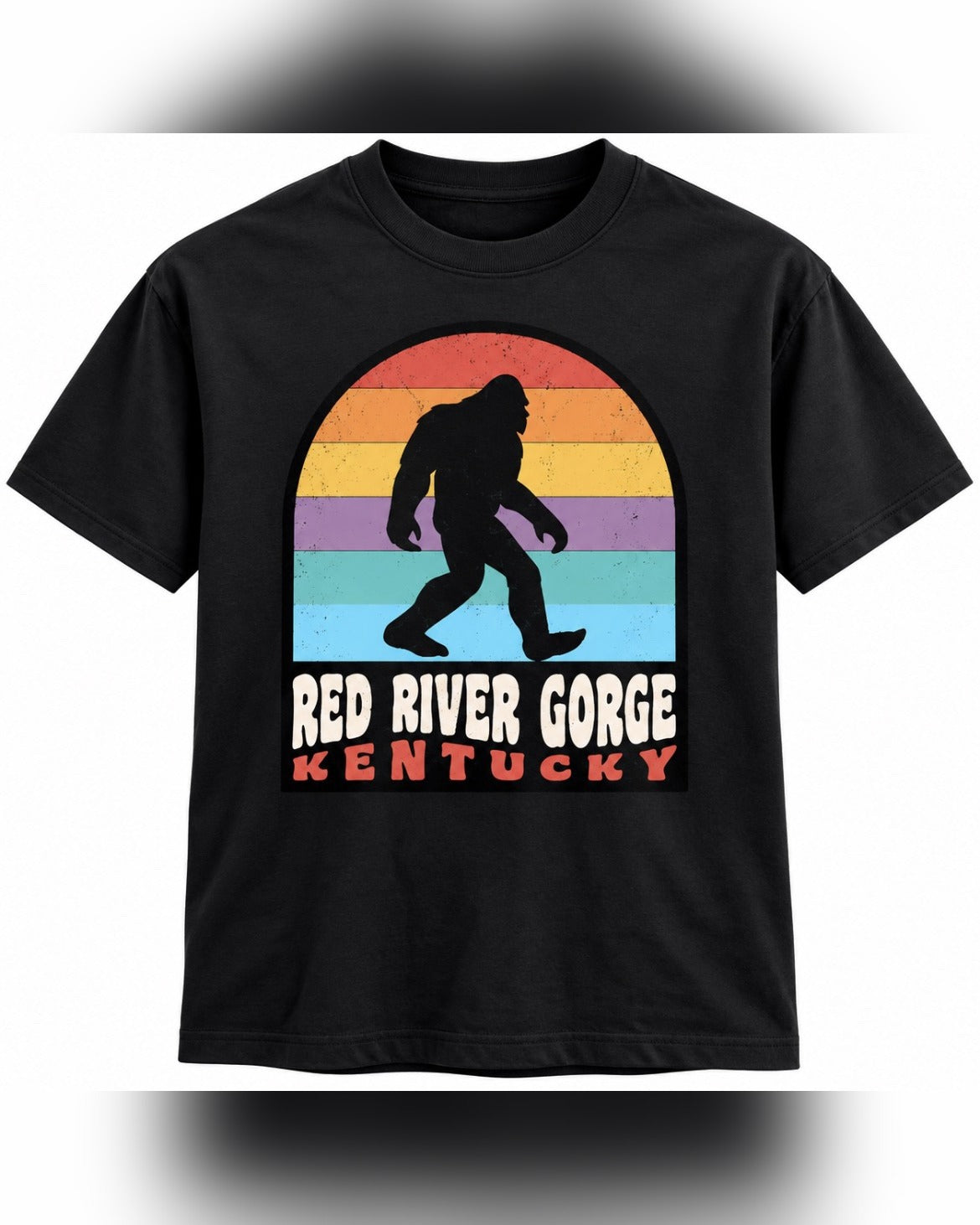 Red River Gorge Kentucky Bigfoot Tee