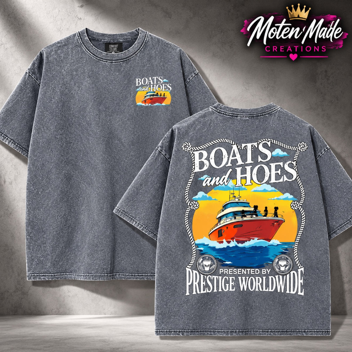 Boats and Hoes tee
