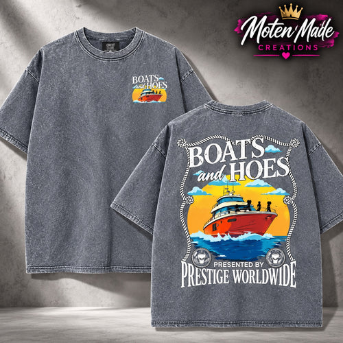 Boats and Hoes tee
