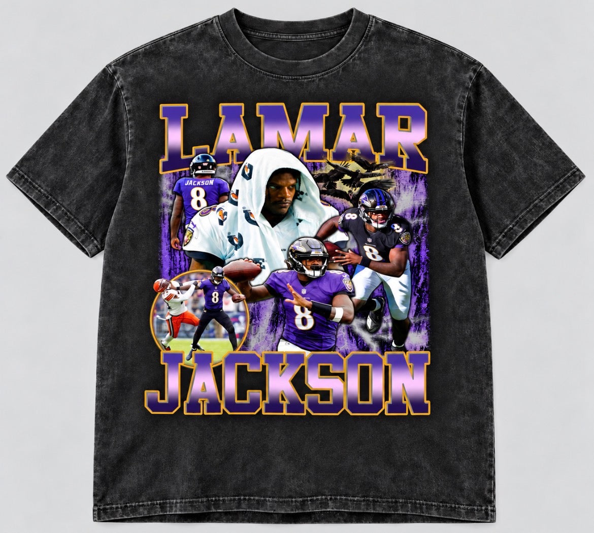 Lamar Jackson 8 Tee