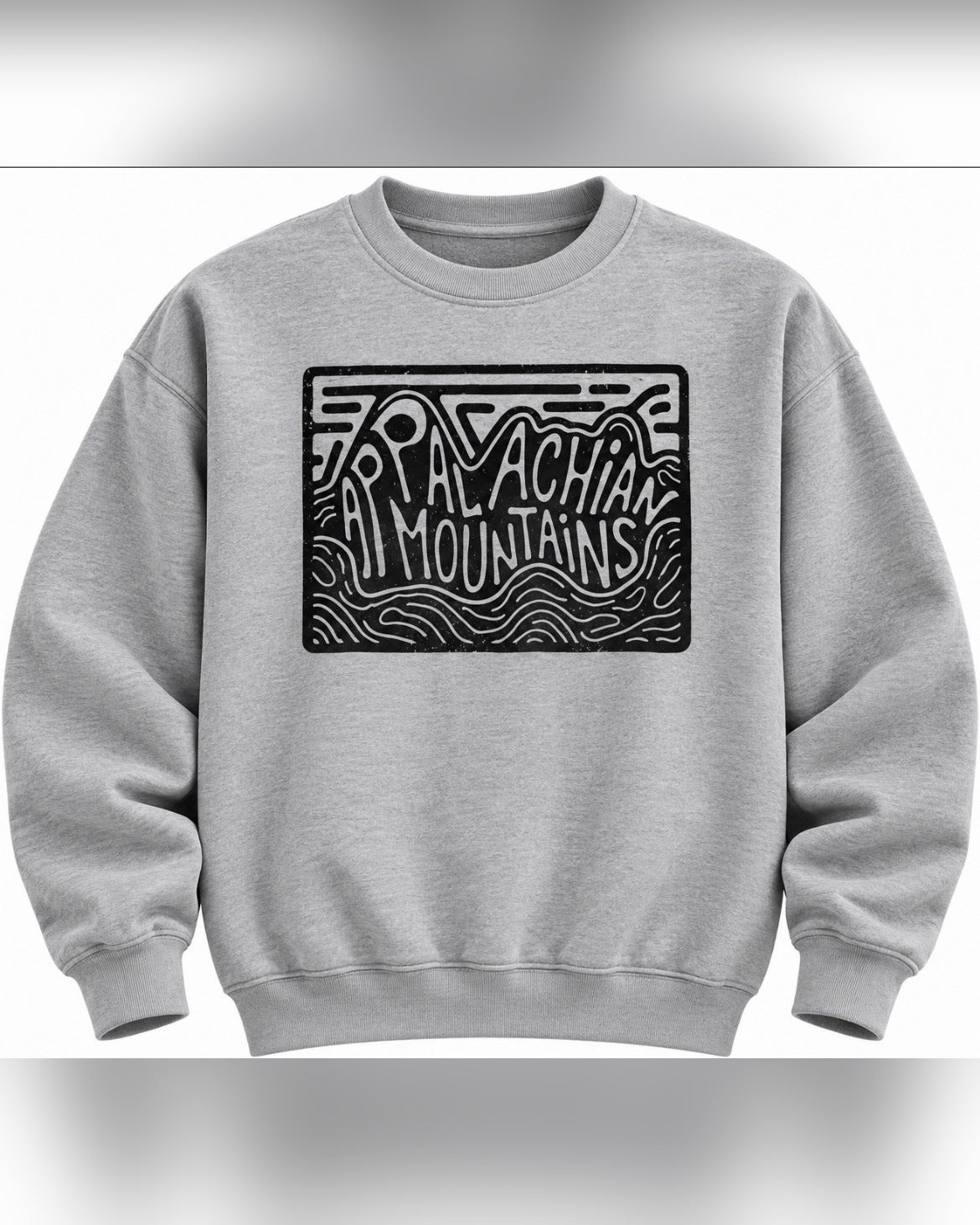 Appalachian Mountains Wave Sweatshirt