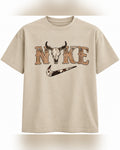 Western Longhorn Skull Nike Tee