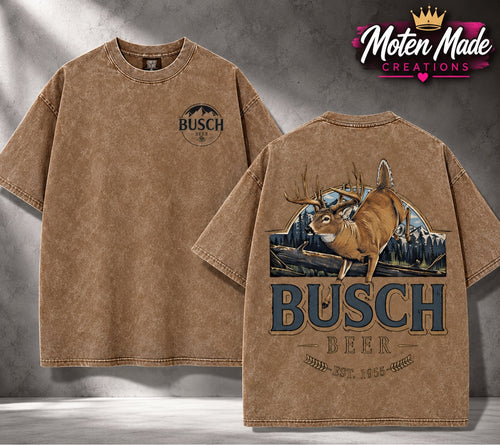 Busch Beer Deer tee