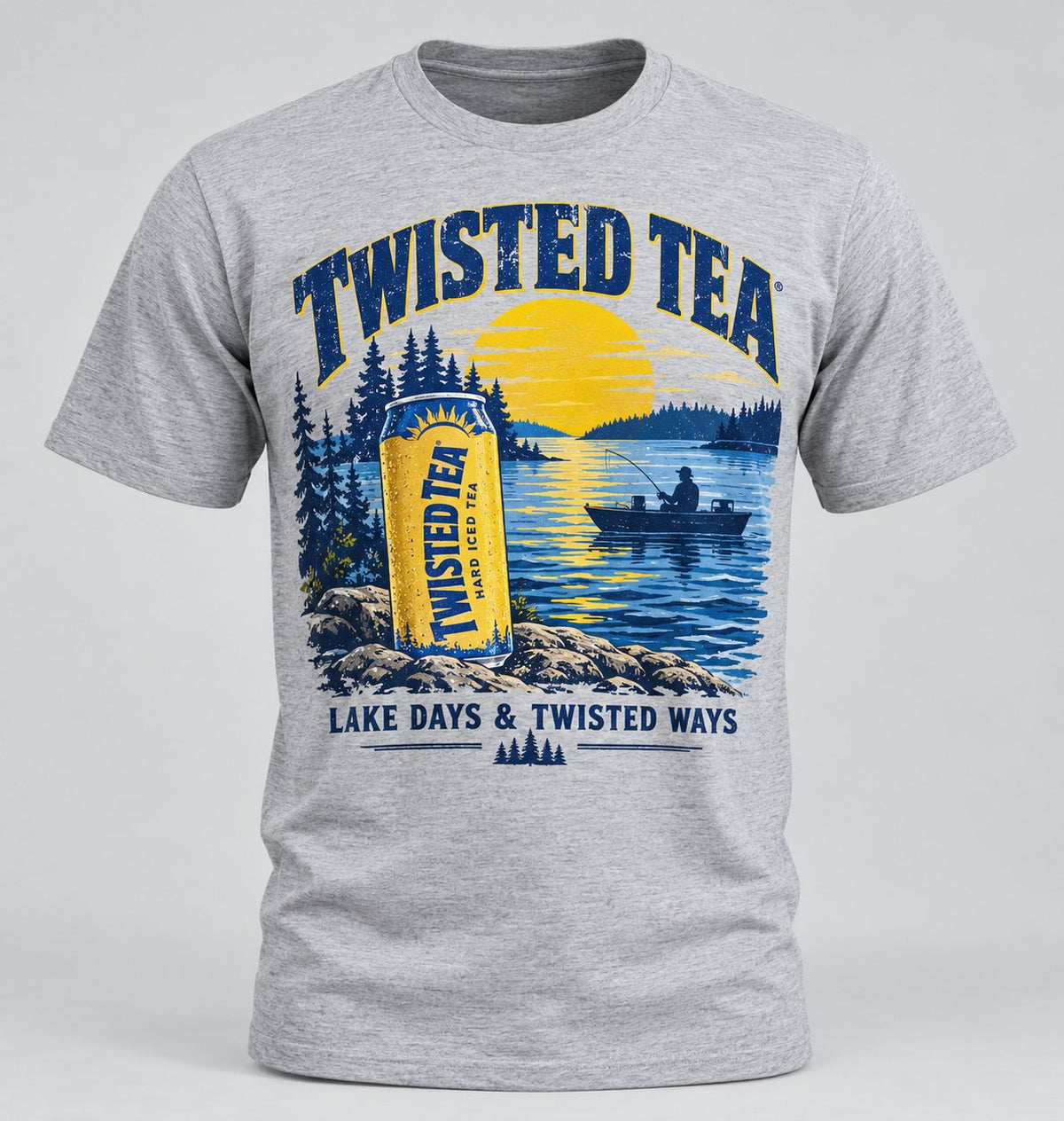 Twisted Tea Lake Fishing Tee