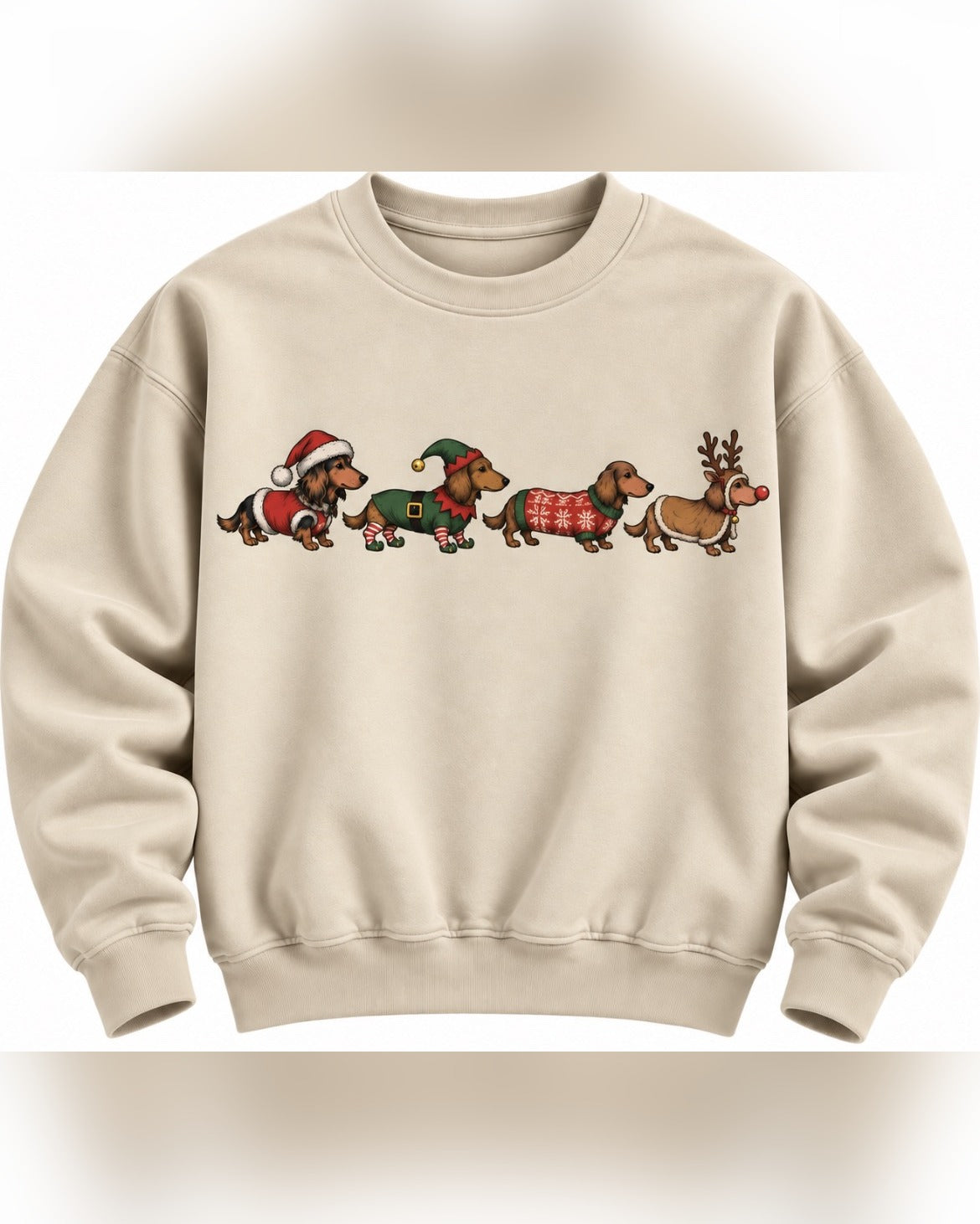 Christmas Dachshund Sweatshirt