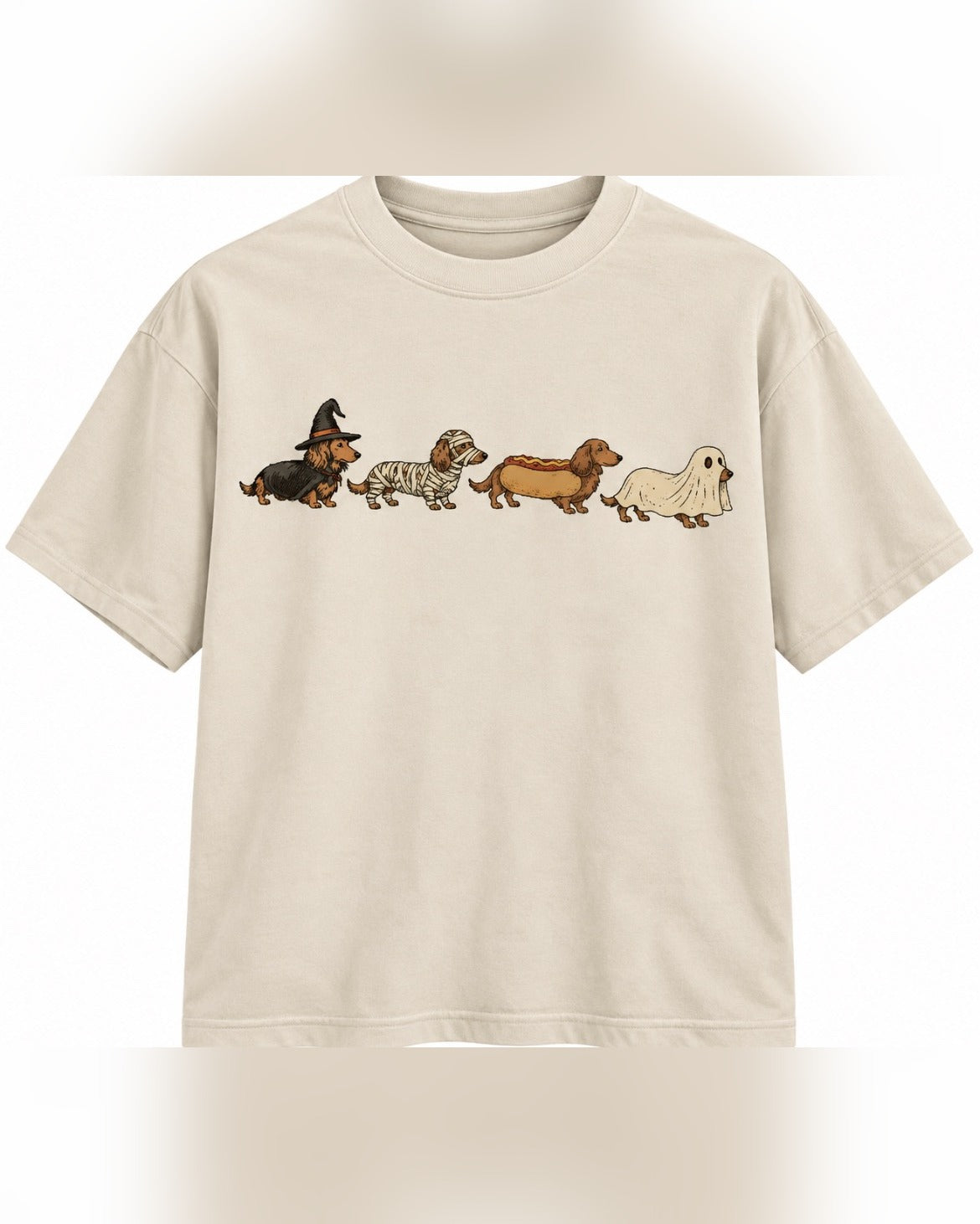 Halloween Dachshund Tee