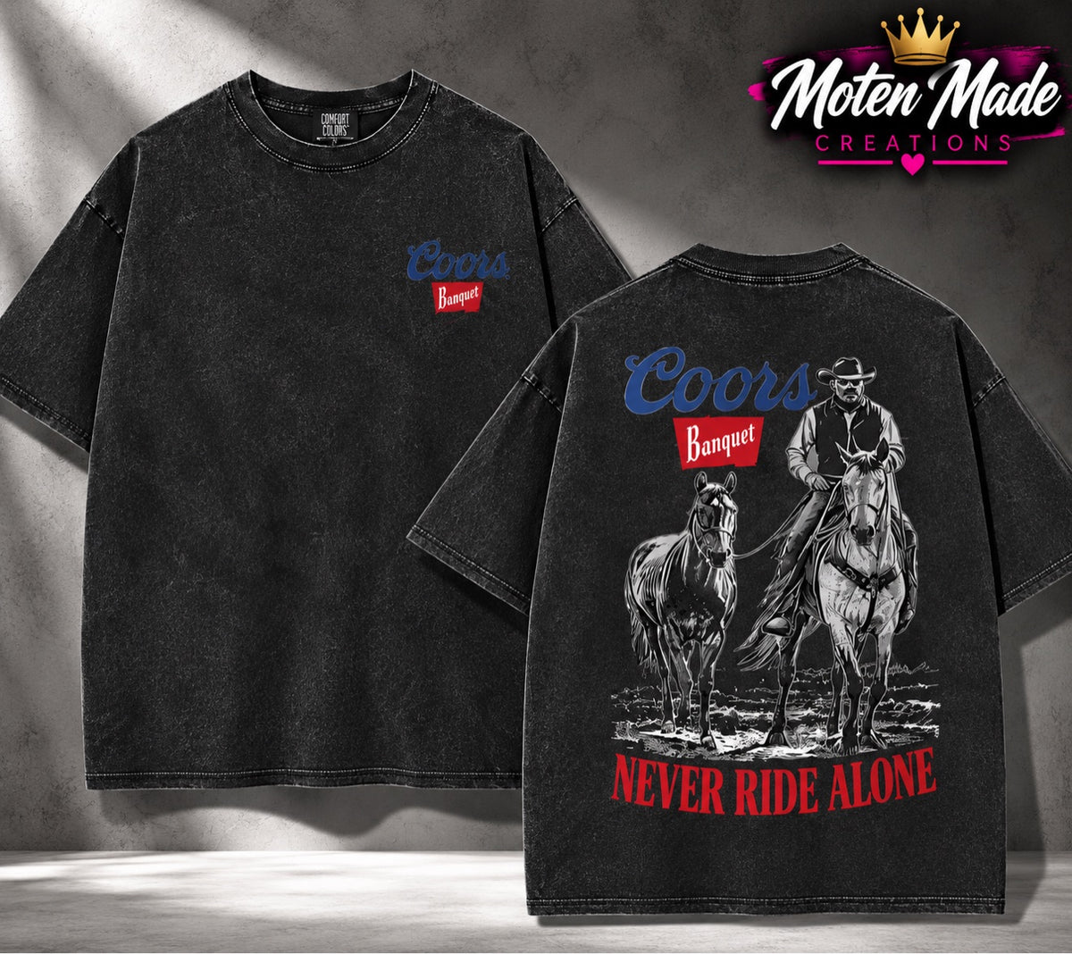 Never Ride Alone tee